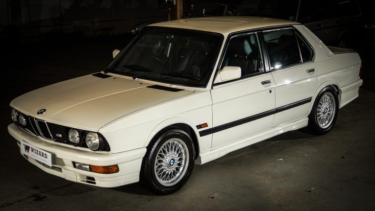 The BMW M5 E28 from 1985