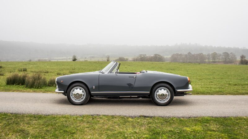 classic car, motoring, automotive, car and classic, carandclassic.co.uk, carandclassic.com, Alfa Romeo, Giulia, Spider, Alfa Romeo Giulia Spider, Alfa Romeo Giulia, Italian car, retro, convertible, Italian sports car, classic Alfa Romeo for sale, Alfa Romeo Giulia for sale, '60s car, famous car, Steve Coogan